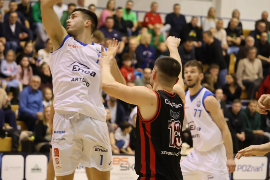 Enea Basket Poznań przegrywa na własnym parkiecie