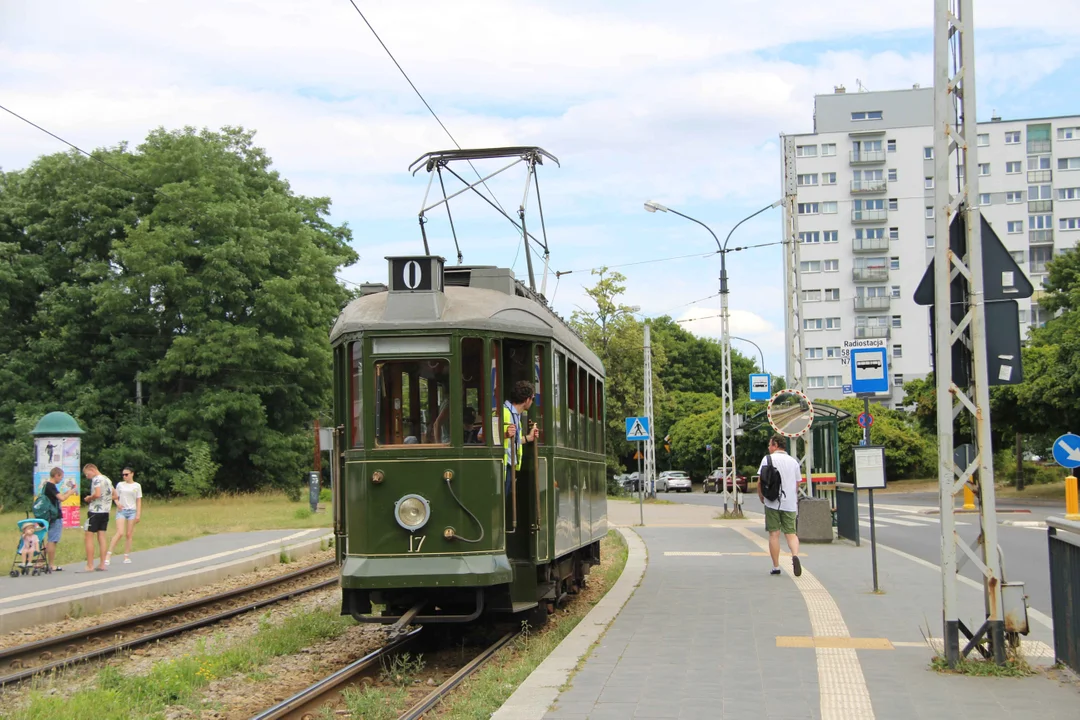 Zabytkowe tramwaje na łódzkich ulicach