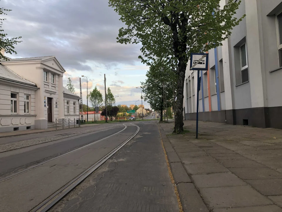 Śladem starej linii tramwajowej do Ozorkowa