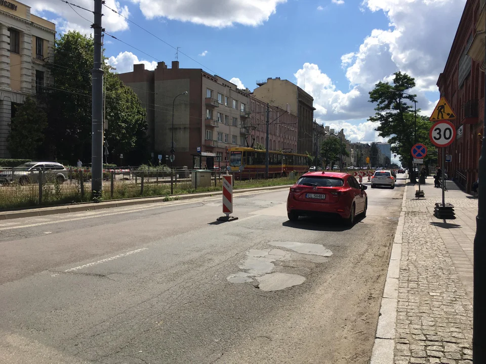 Na Zachodniej i Kościuszki jeździmy slalomem