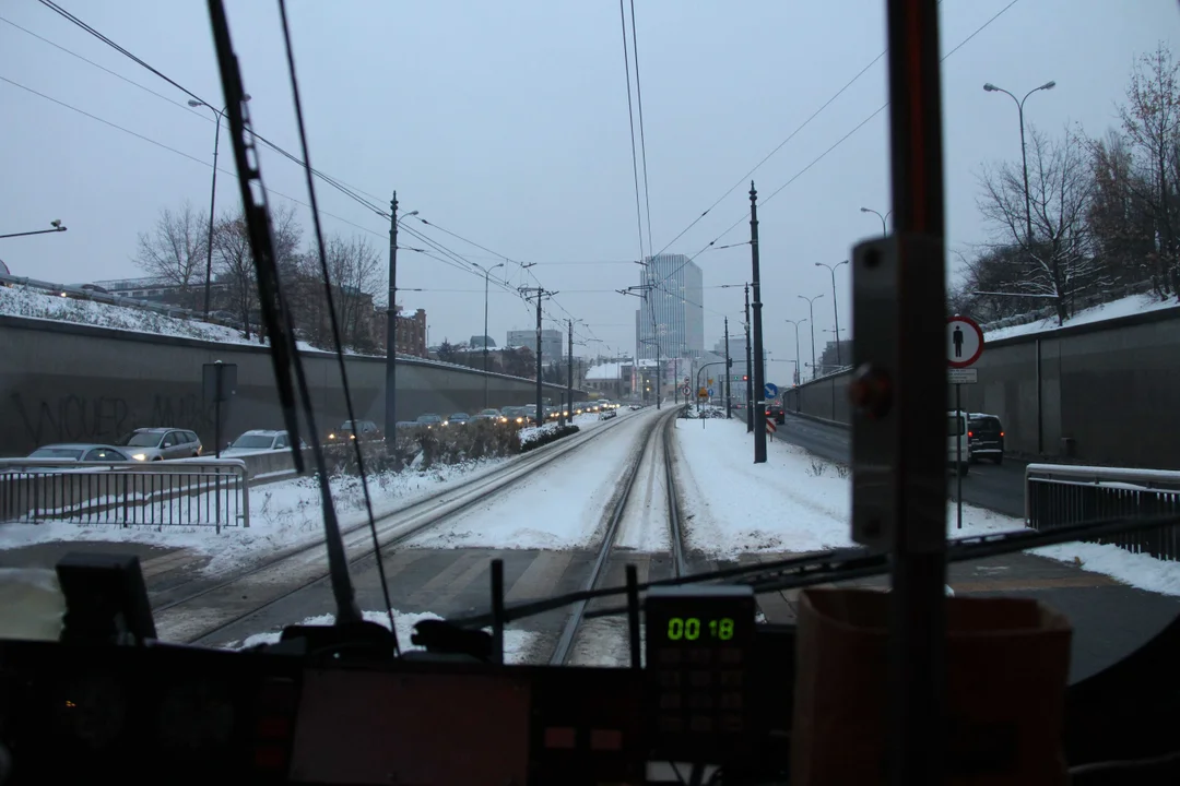 Mikołajkowy tramwaj MPK Łódź wyruszył na ulice Łodzi