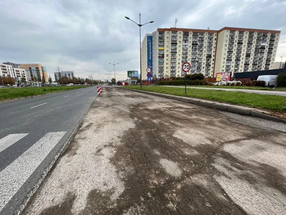 W Łodzi rozpoczął się kolejny remont - tym razem ronda inwalidów