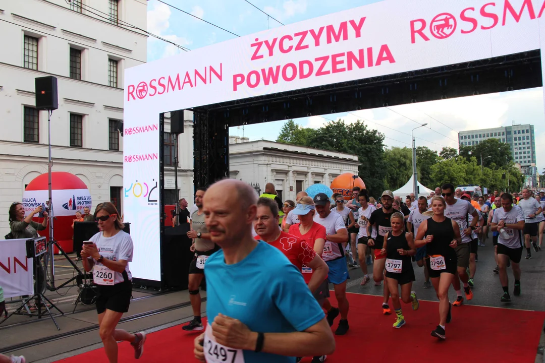 21. Bieg Ulicą Piotrkowską Rossmann Run w Łodzi