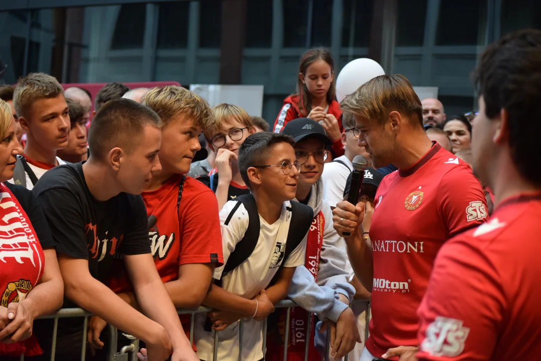 Widzew Łódź w pełnym składzie