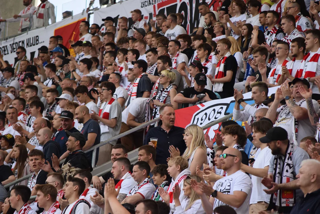 Piłkarskie starcie ŁKS Łódź z Resovią - Stadion Króla 21.05.2023