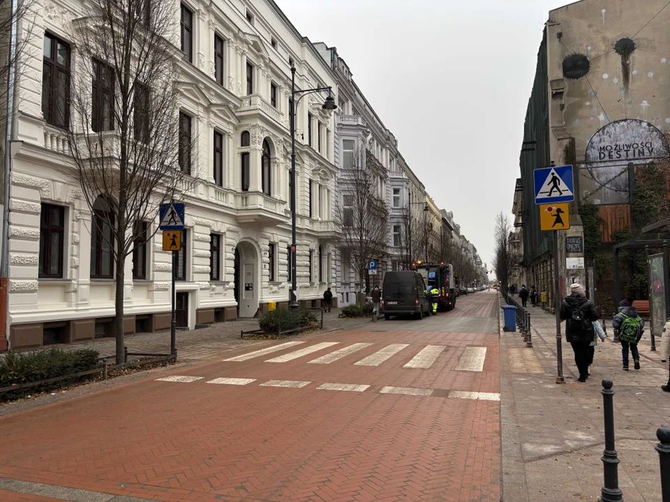 Koniec remontu nawierzchni ulicy Jaracza w Łodzi