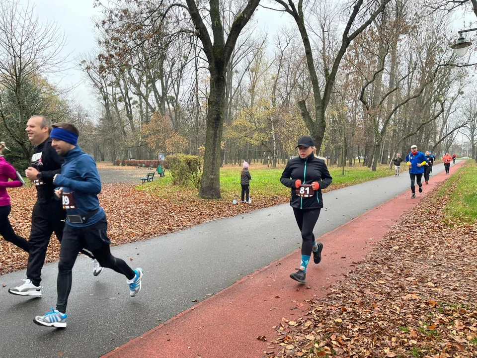 Bieg w Parku na Zdrowiu w Łodzi