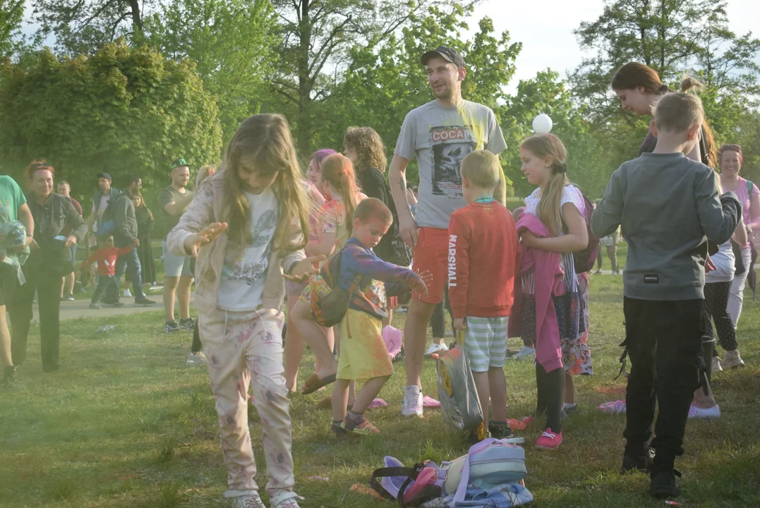 Festiwal kolorów na Stawach Jana