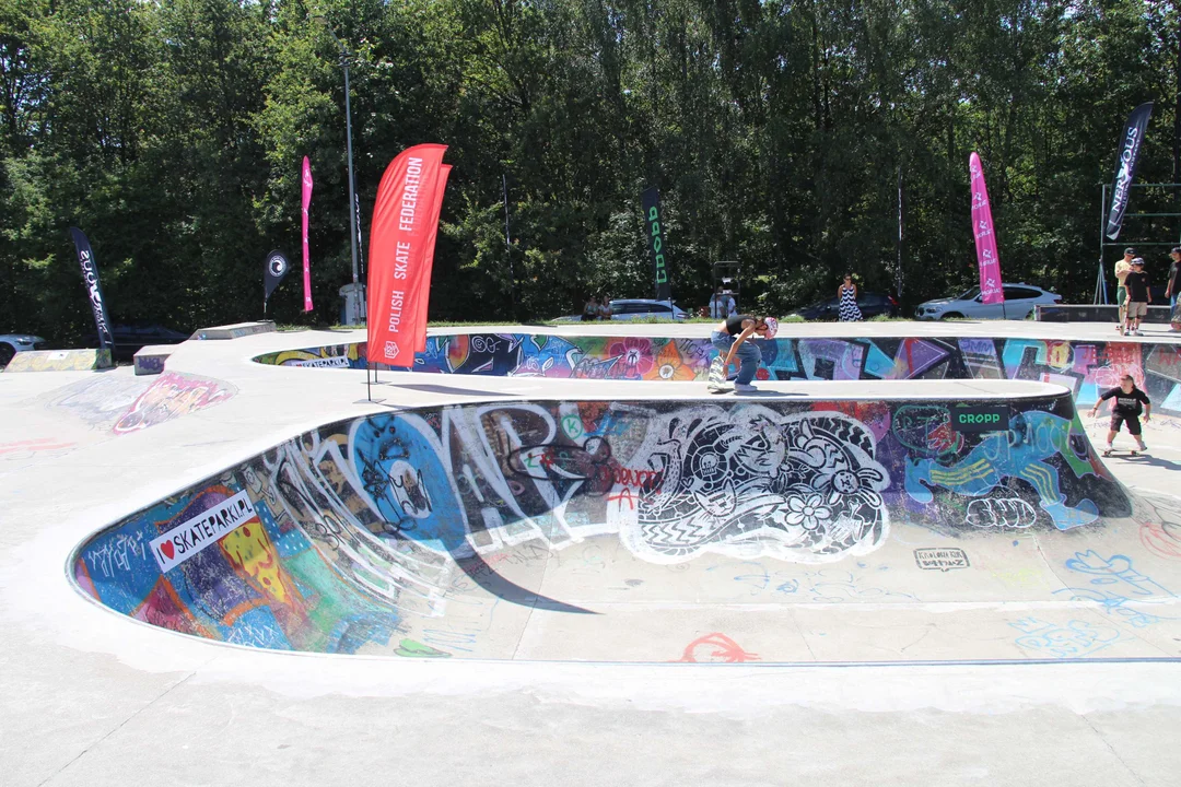 Skatepark im. Igora Kowalewskiego na Widzewie - trwa finał Mistrzostw Polski w kategorii „Park”