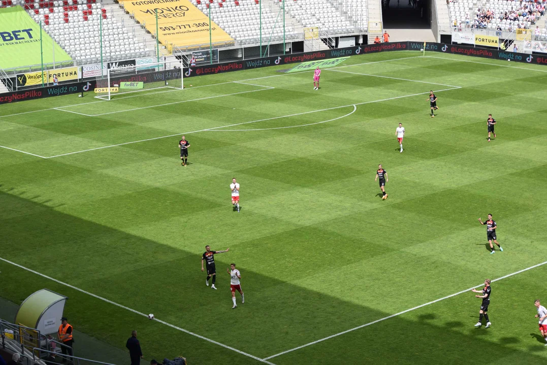 Piłkarskie starcie ŁKS Łódź z Resovią - Stadion Króla 21.05.2023