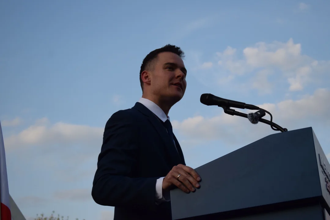 Sławomir Mentzen w Łodzi