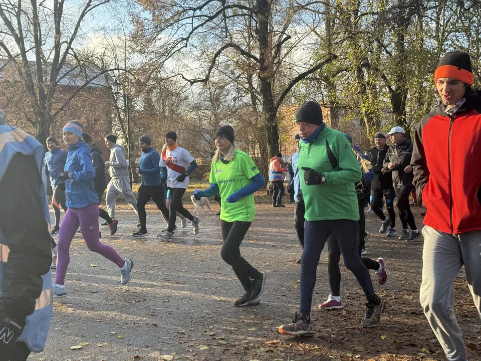 Parkrun w Parku Poniatowskiego w Łodzi — 590. edycja