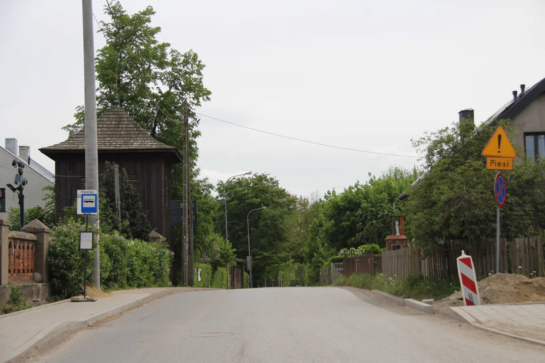 Trwa remont ulicy Pomorskiej i Mileszki w Łodzi