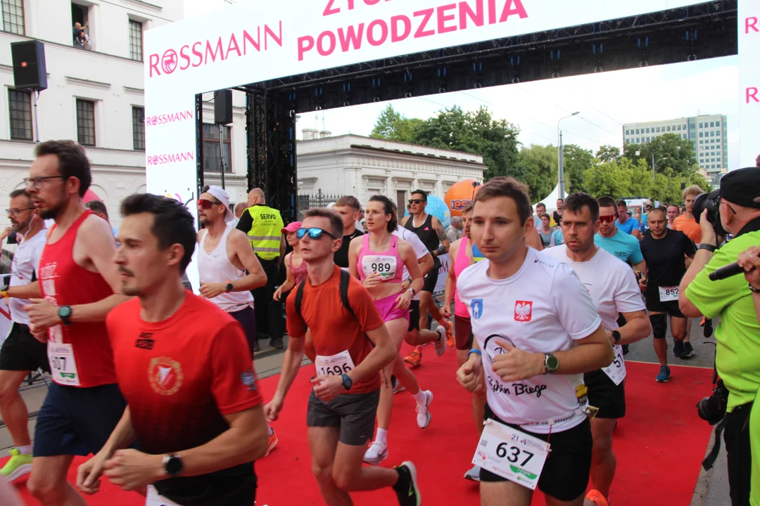 21. Bieg Ulicą Piotrkowską Rossmann Run w Łodzi