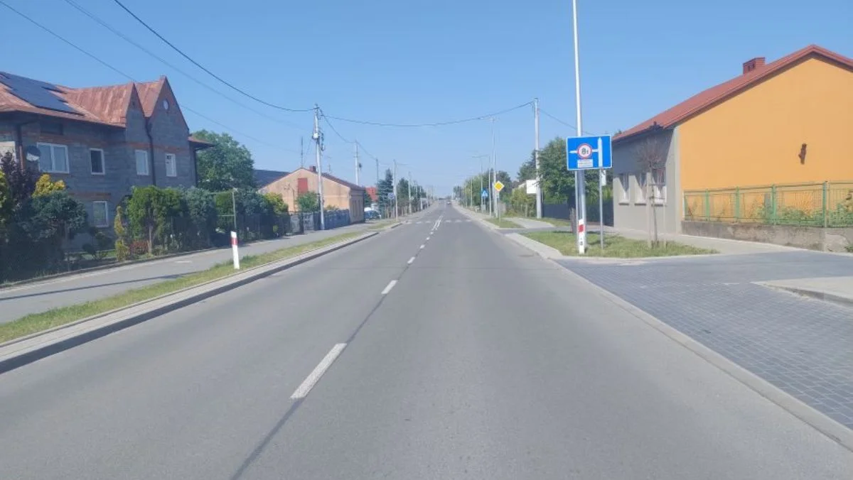 Mieszkańcy twierdzą, że na tej drodze kierowcy często przekraczają prędkość