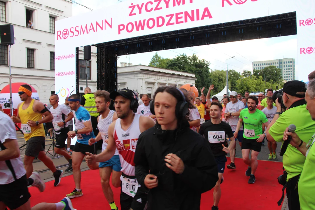 21. Bieg Ulicą Piotrkowską Rossmann Run w Łodzi