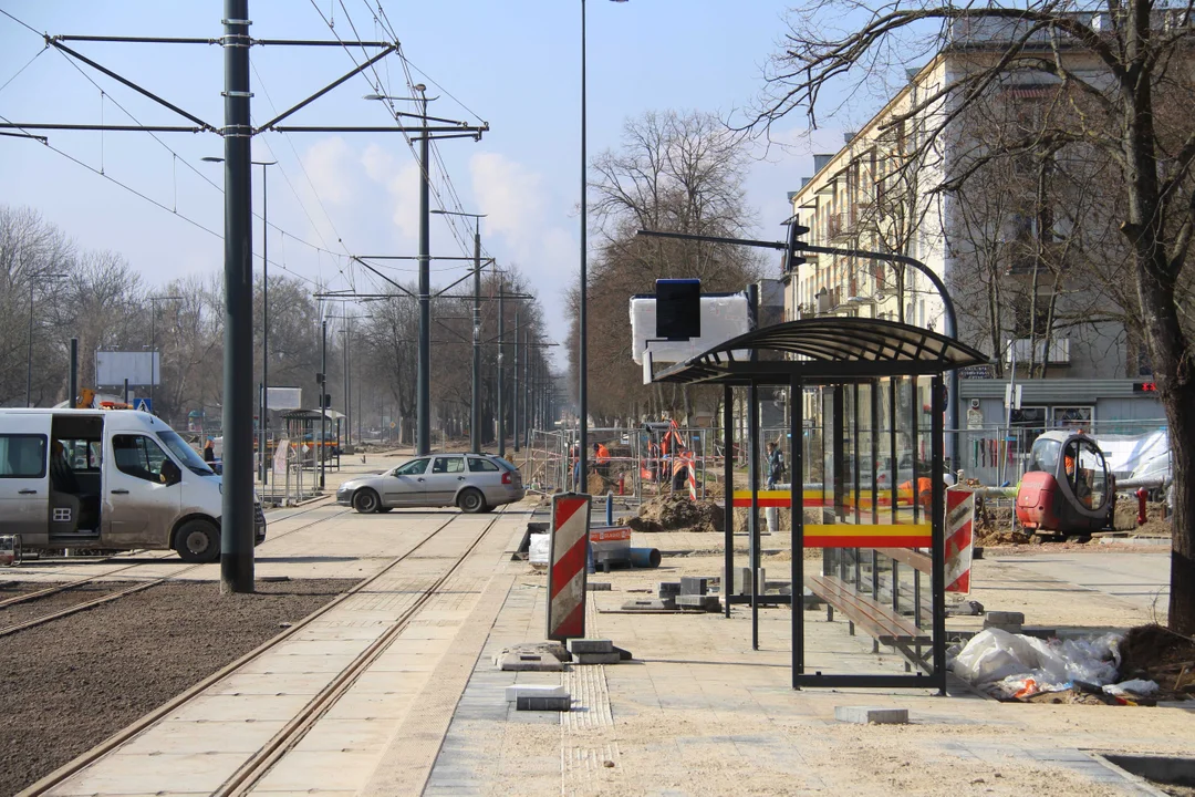 Tramwaje MPK Łódź wracają na Wojska Polskiego