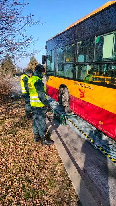 Kontrola stanu technicznego autobusów MPK Łódź