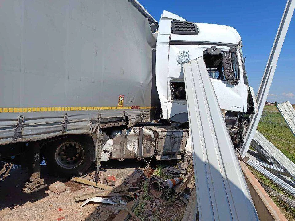 Wypadek A1 Piotrków-Łódź