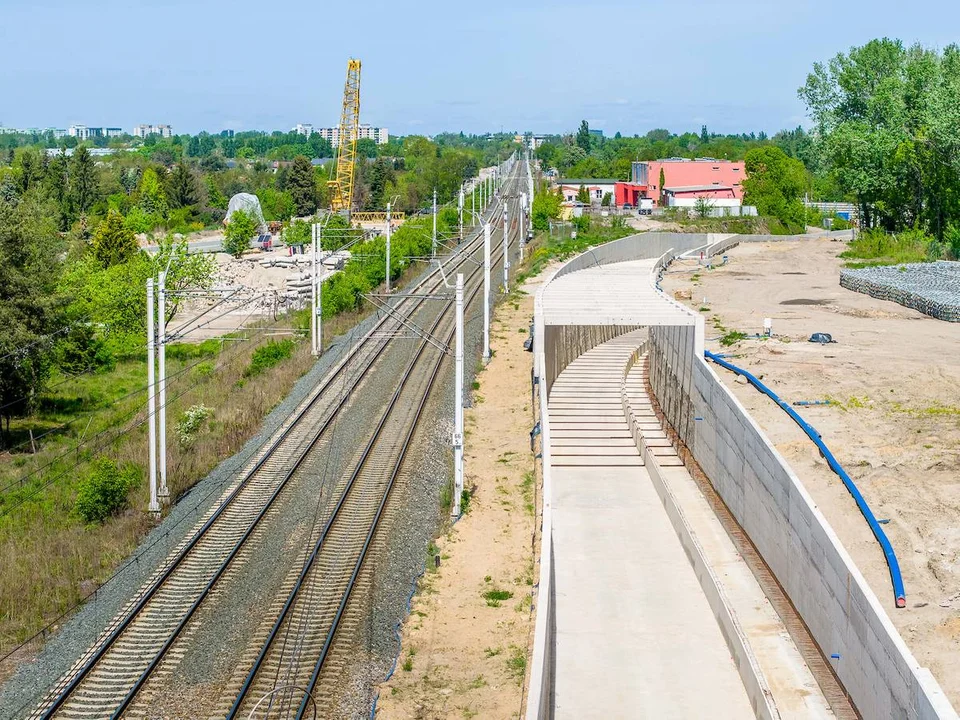 Tunel średnicowy w Łodzi – przystanek Koziny