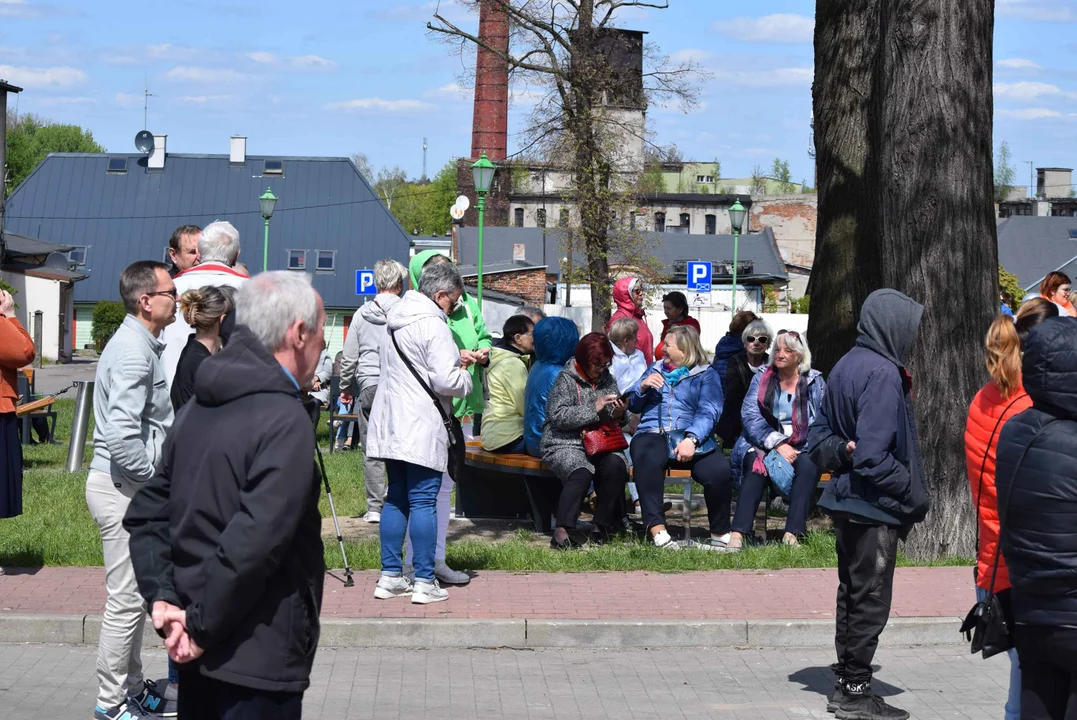 Wybitny francuski kucharz na pokazie kulinarnym w Zgierzu. Działo się przed Starym Młynem