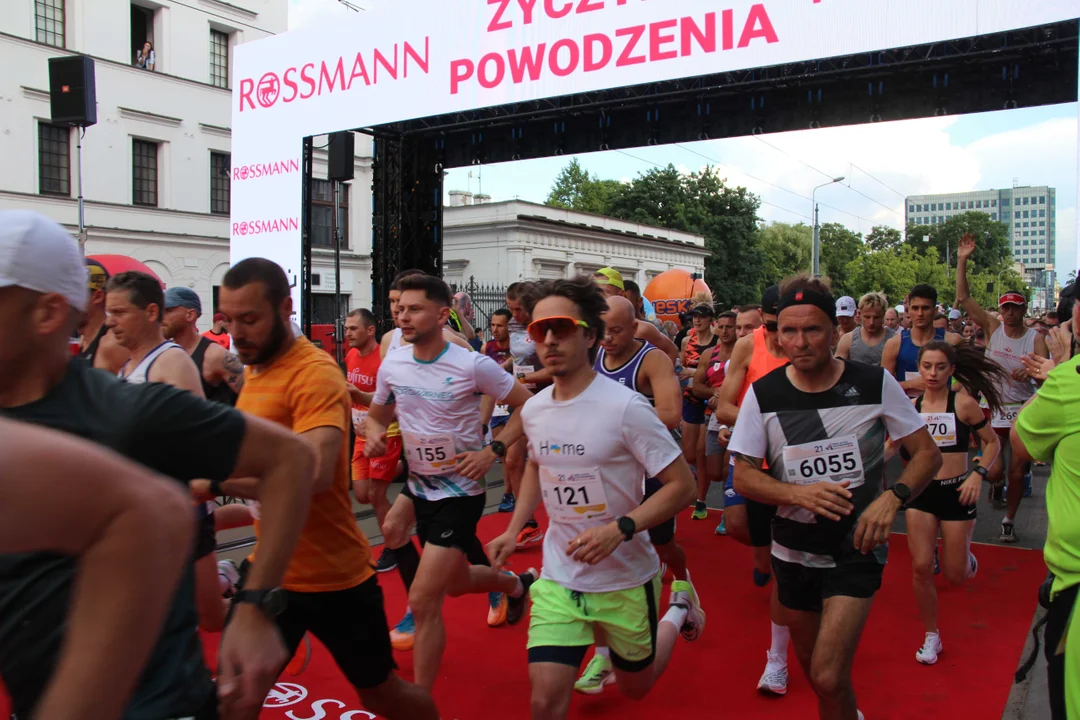 21. Bieg Ulicą Piotrkowską Rossmann Run w Łodzi