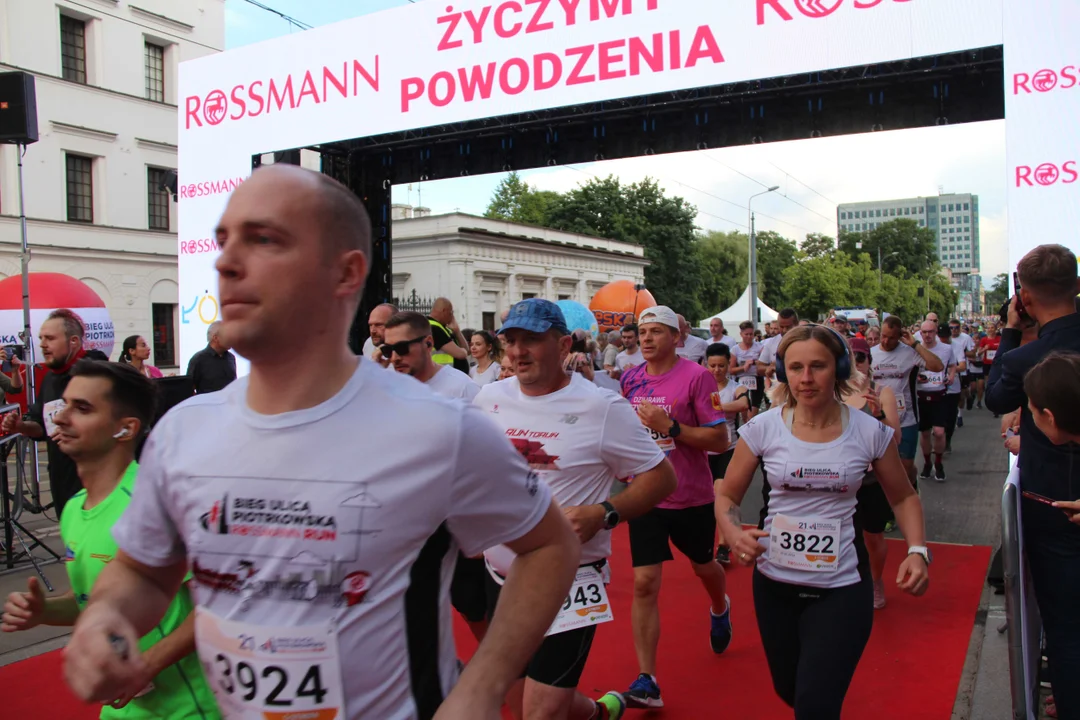 21. Bieg Ulicą Piotrkowską Rossmann Run w Łodzi