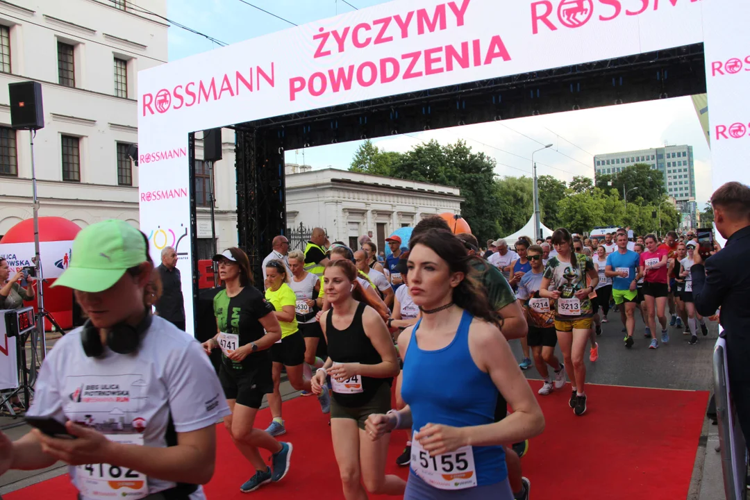 21. Bieg Ulicą Piotrkowską Rossmann Run w Łodzi