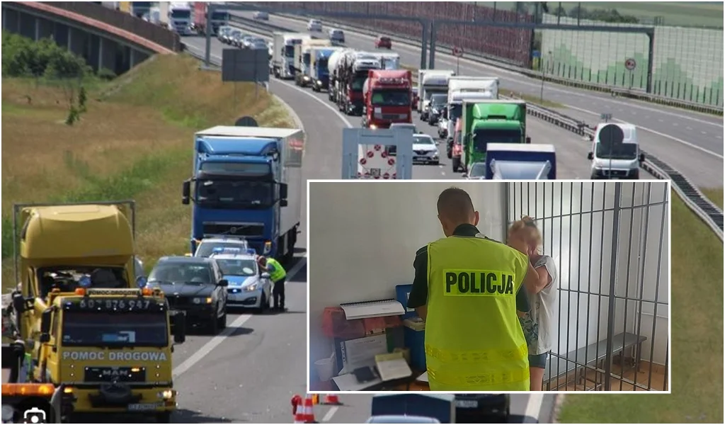 Pijana w sztok jechała autostradą z 9-letnim dzieckiem. Świadkowie zdarzenia zapobiegli tragedii - Zdjęcie główne