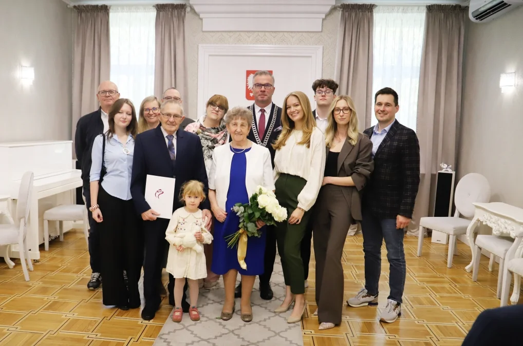 Wyjątkowy jubileusz w Kutnie. Diamentowe Gody dwóch par (ZDJĘCIA)