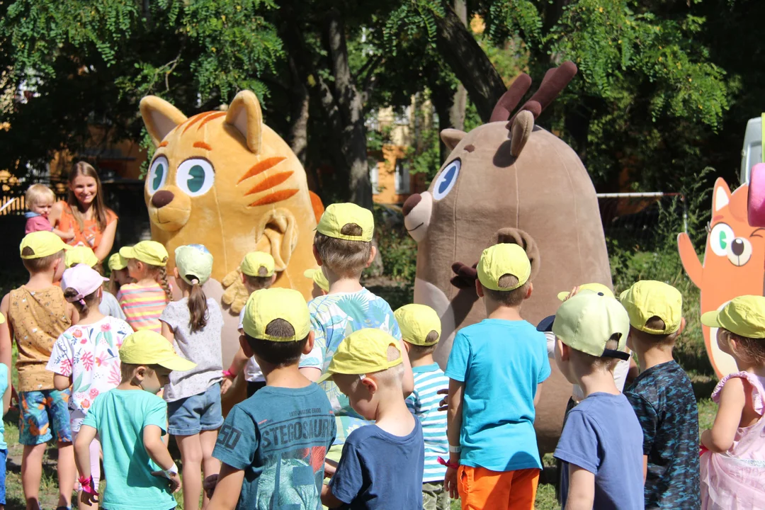 Piknik Czyściochów w Przedszkolu Miejskim nr 22 w Łodzi