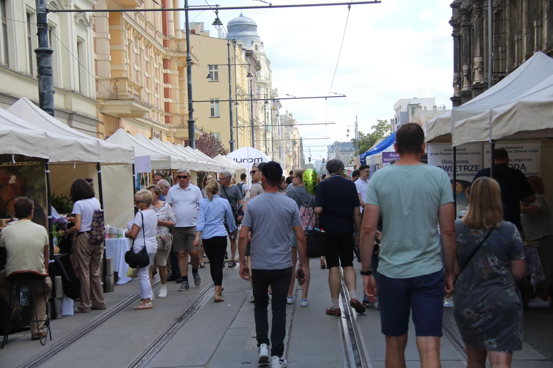 Huczne urodziny Łodzi na ul. Piotrkowskiej