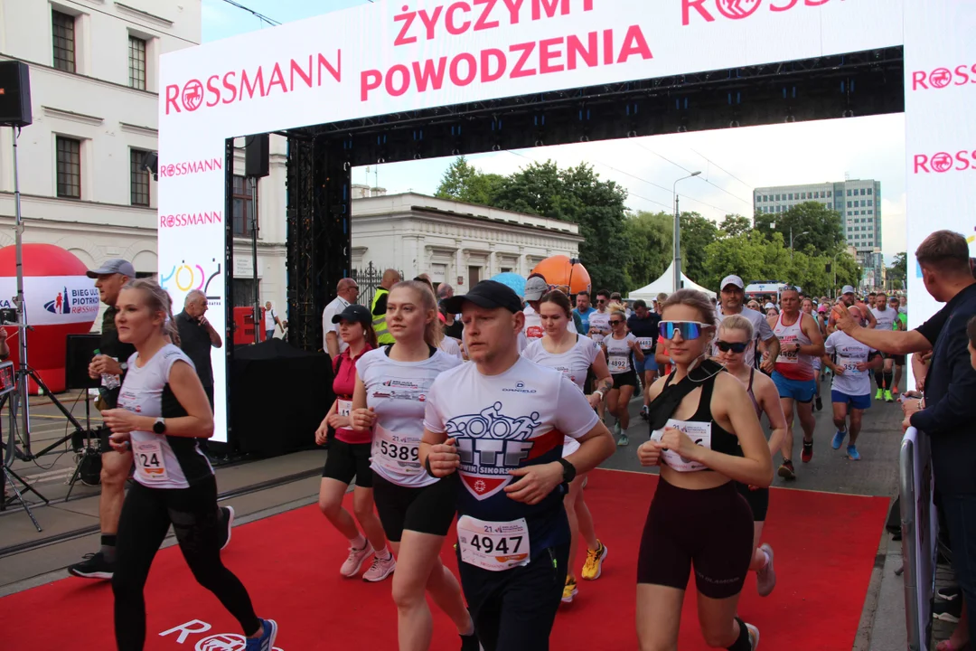 21. Bieg Ulicą Piotrkowską Rossmann Run w Łodzi