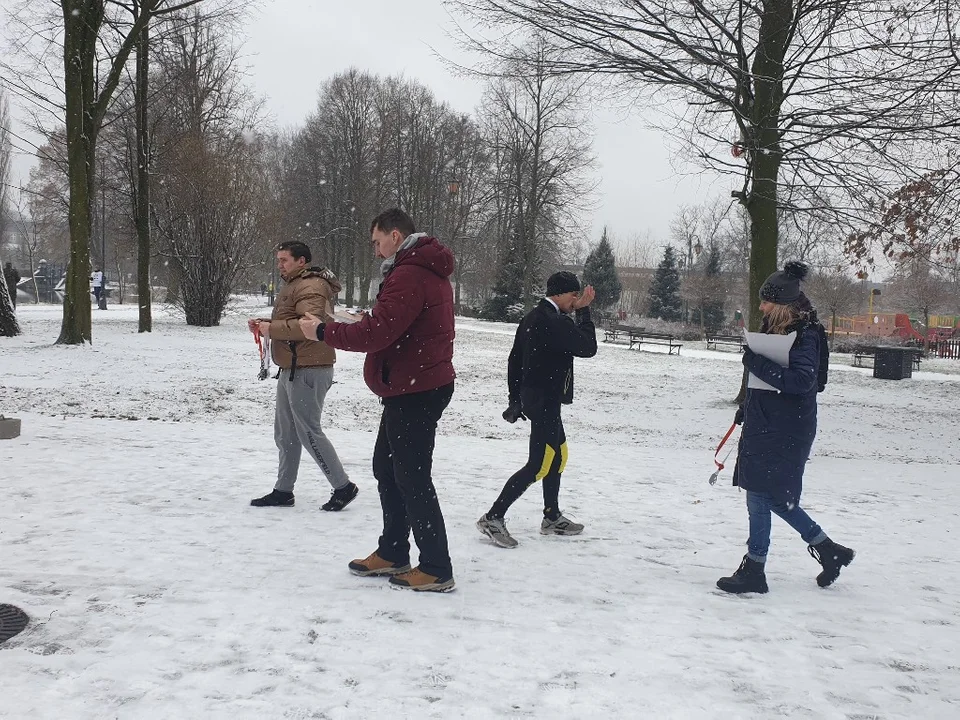 Bieg Tropem Wilczym w Zgierzu. Mimo kiepskiej pogody było naprawdę gorąco