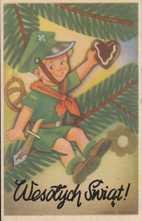 Pocztówki świąteczne sprzed lat