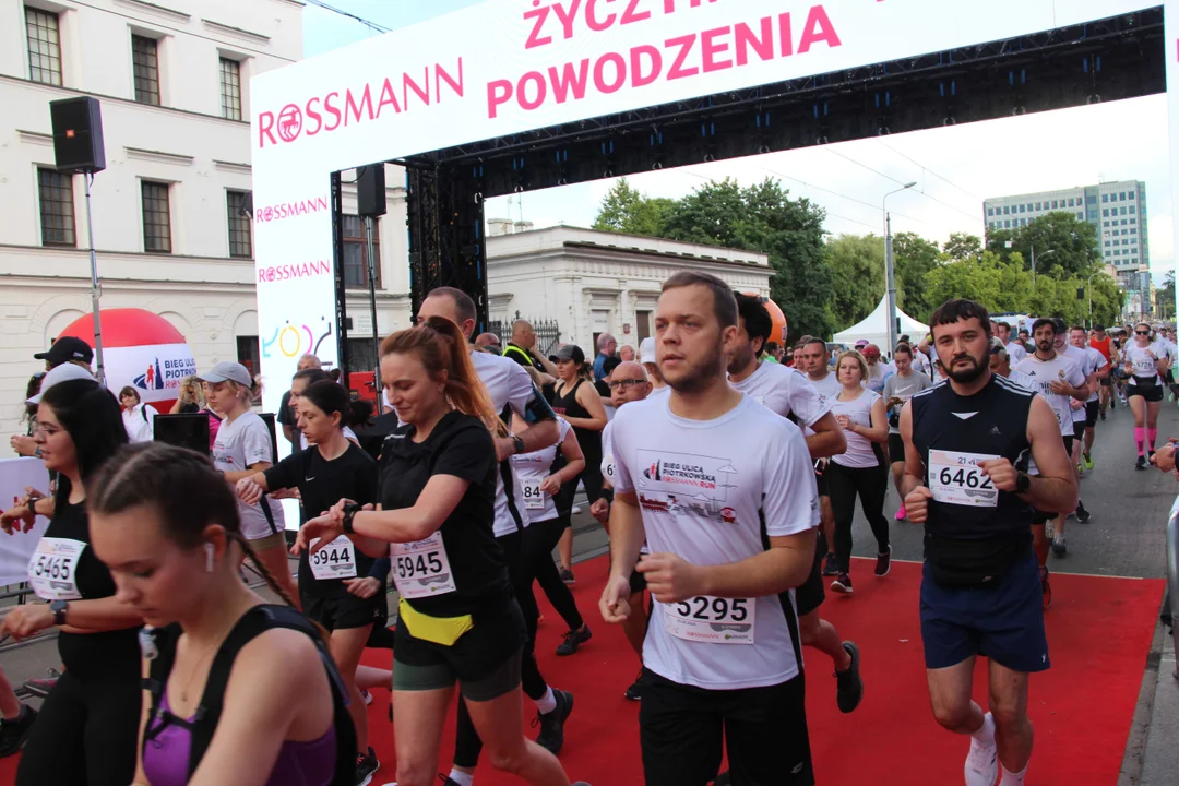 21. Bieg Ulicą Piotrkowską Rossmann Run w Łodzi