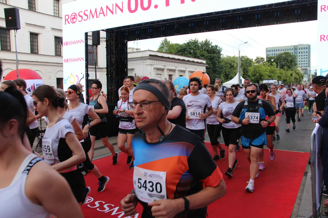 21. Bieg Ulicą Piotrkowską Rossmann Run w Łodzi