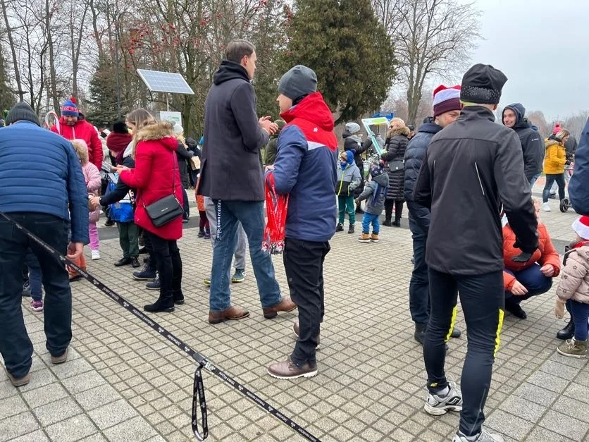 Bieg Mikołajkowy w Zgierzu.