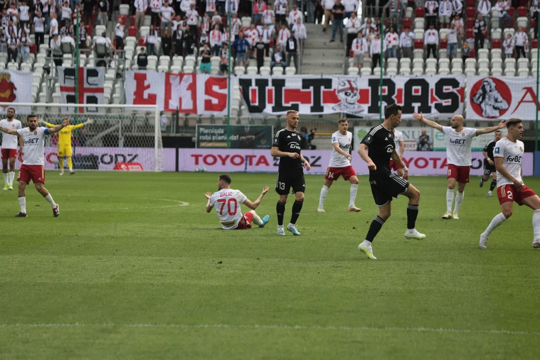 PKO BP Ekstraklasa ŁKS Łódź kontra Radomiak Radom