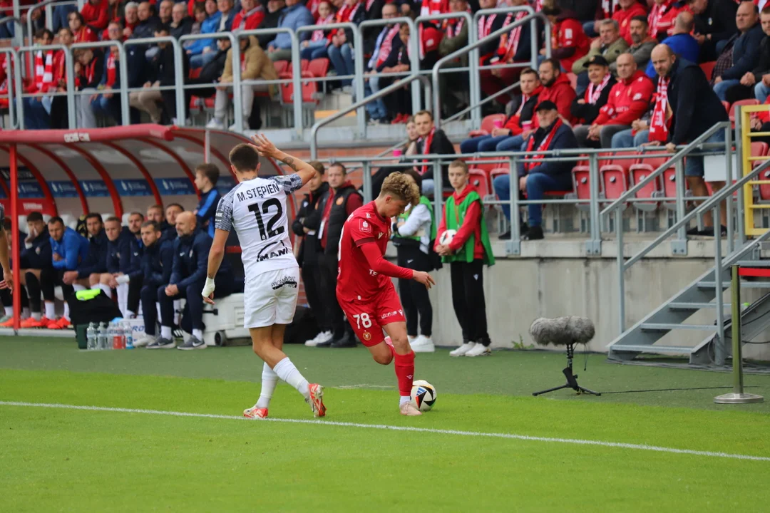 Widzew Łódź kontra Puszcza Niepołomice