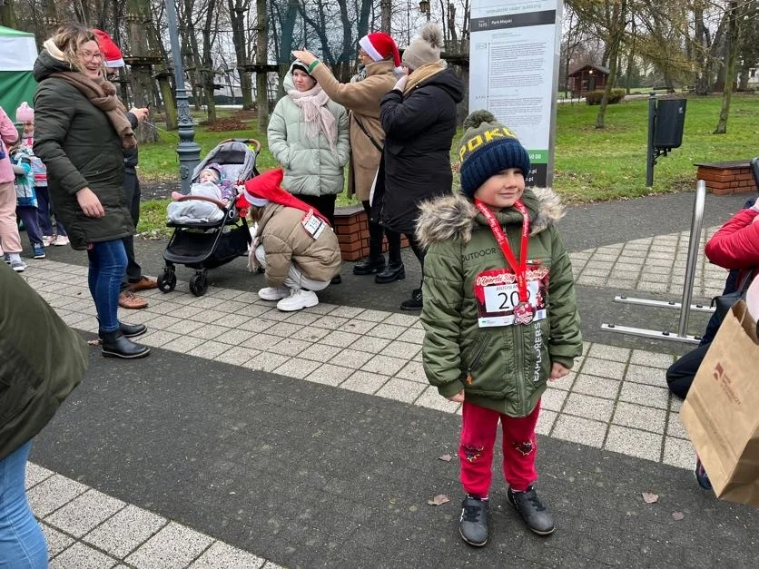 Bieg Mikołajkowy w Zgierzu.