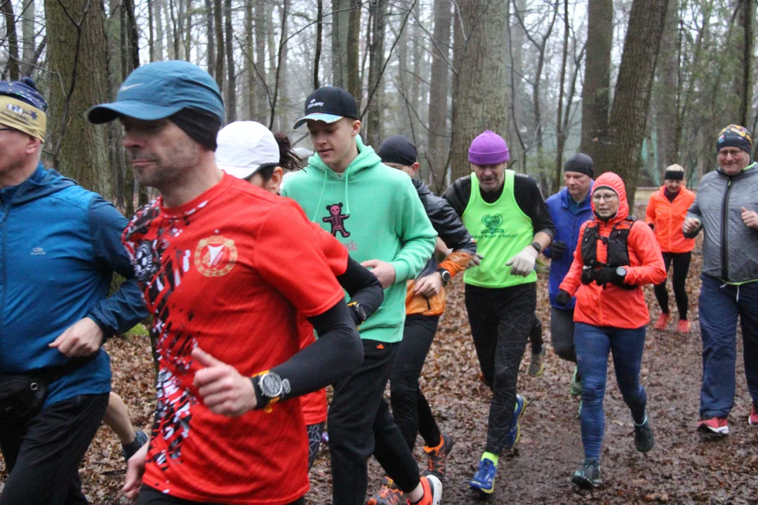 Walentynkowy parkrun w Lesie Łagiewnickim