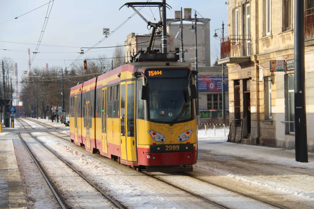 Ulica Dąbrowskiego w Łodzi - w tych miejscach lepiej uważać