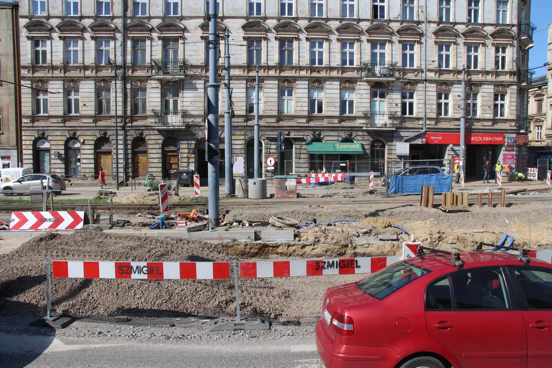 Tak wygląda skrzyżowanie ul. Zachodniej z ul. Legionów