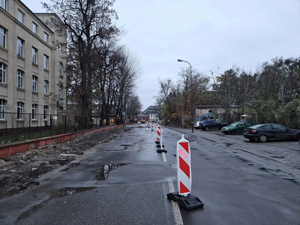 Zmiany w organizacji ruchu na łódzkim Śródmieściu. Remont ul. Tymienieckiego Sienkiewicza