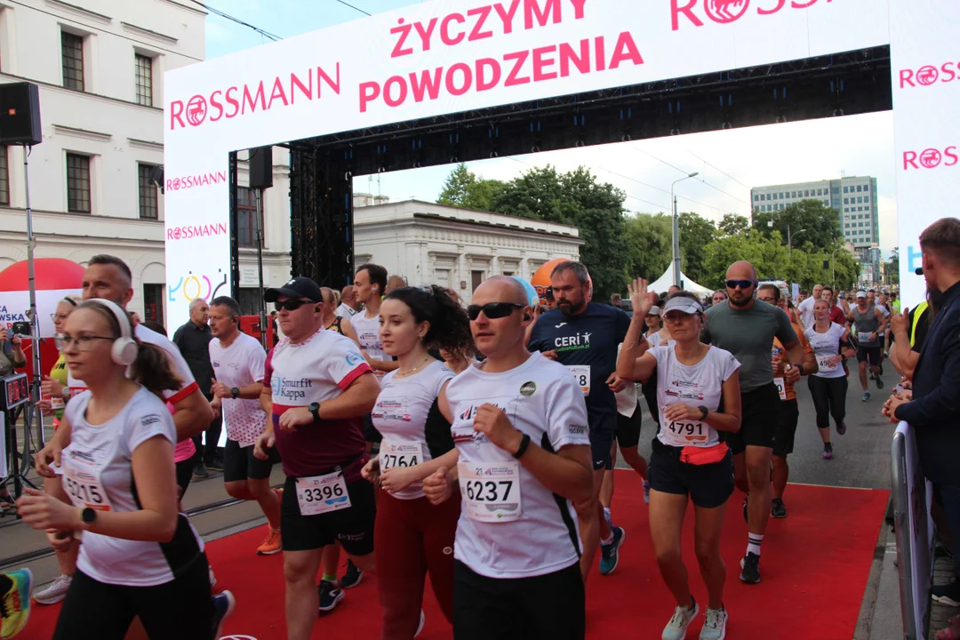 21. Bieg Ulicą Piotrkowską Rossmann Run w Łodzi