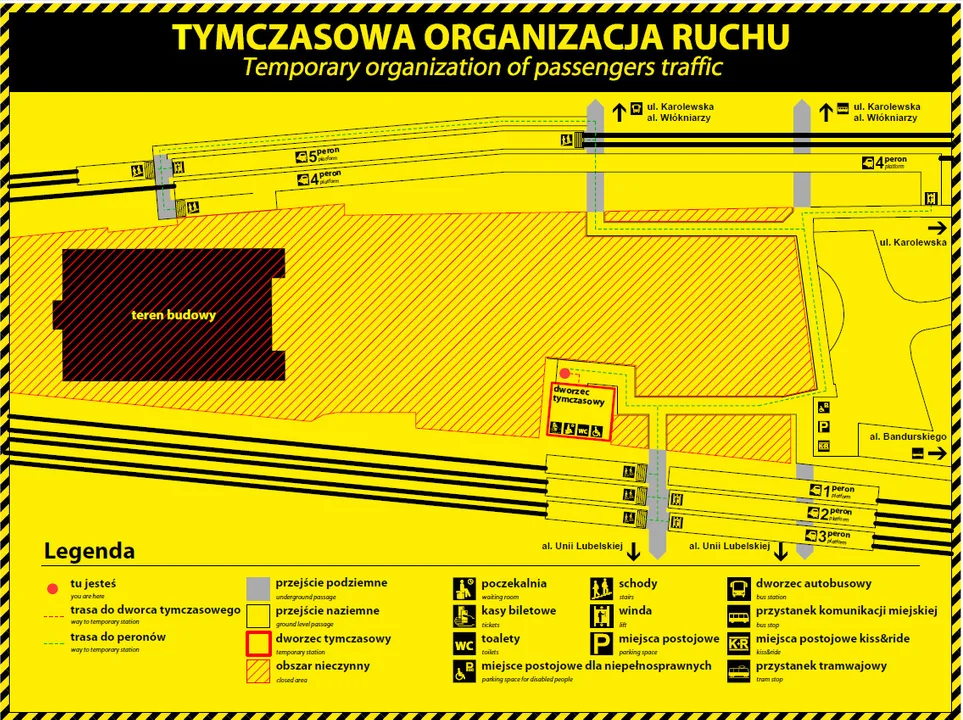 Zmiany dla podróżnych na dworcu Łódź Kaliska