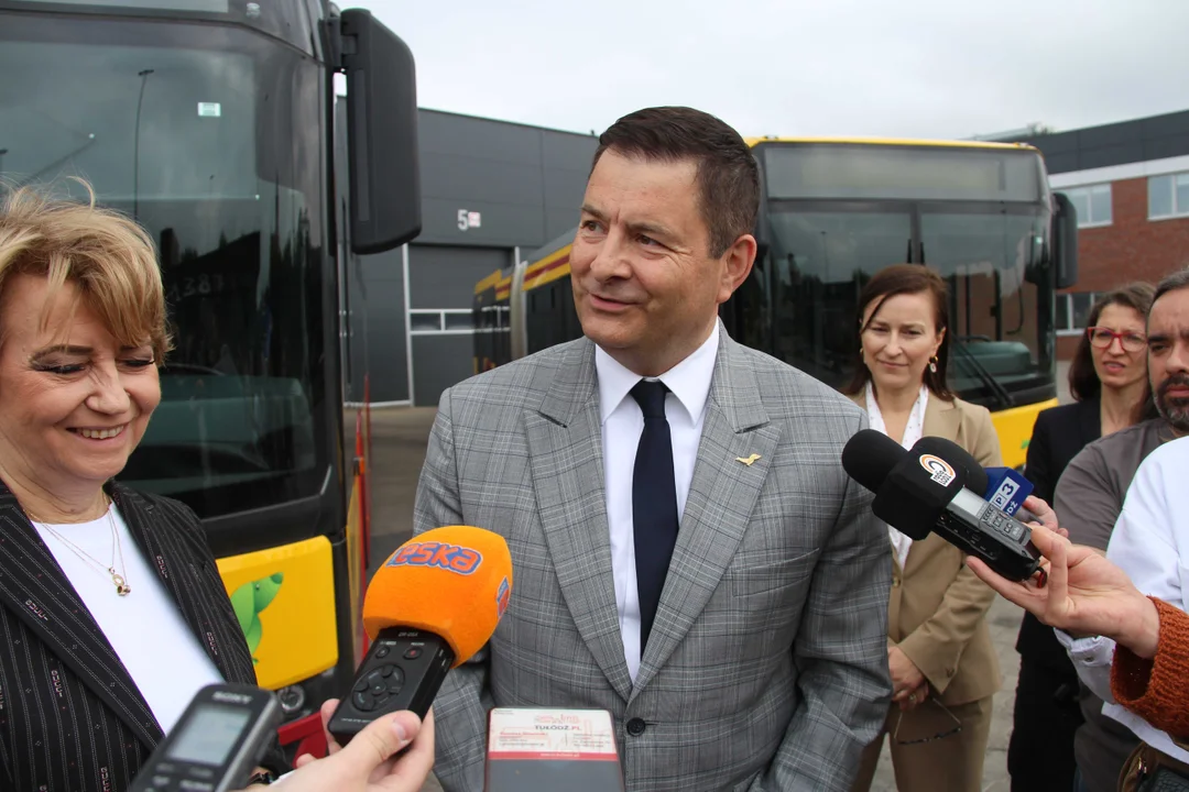 Nowe autobusy marki Solaris w barwach MPK Łódź