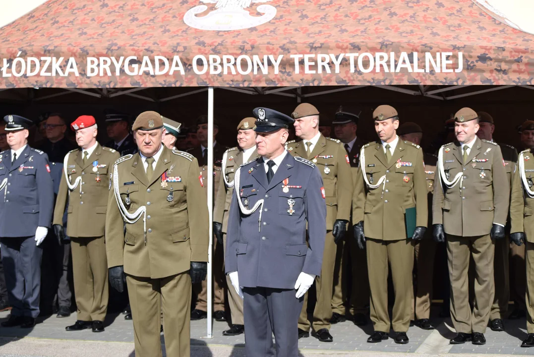 Łódzcy terytorialsi z nowym dowódcą