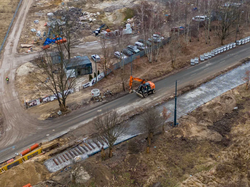 Na jakim etapie jest przebudowa ulicy Konstantynowskiej w Łodzi?